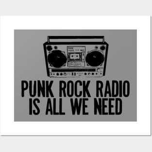 Punk Rock Radio Posters and Art